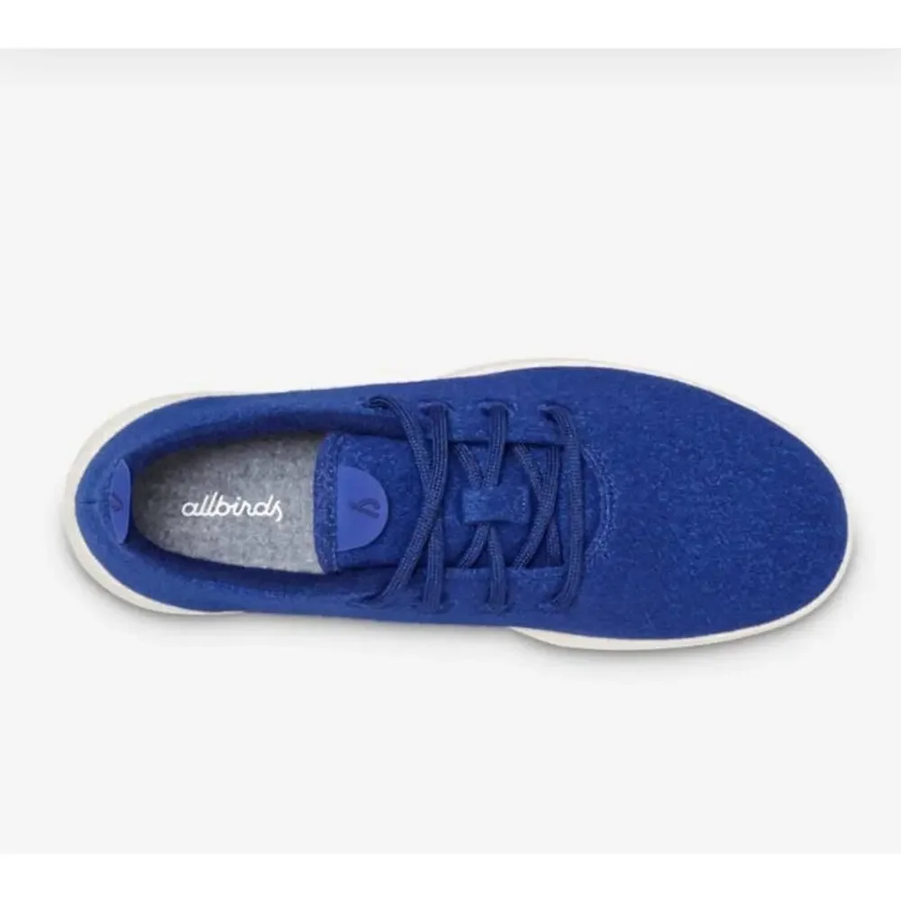 NWOB Allbirds Llimited Edition Women's Cobalt Blue Wool Runners Sz 6